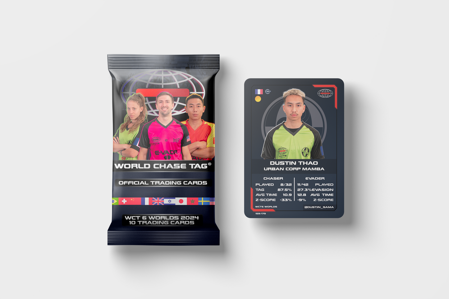 WCT6 Athlete Trading Cards - Single Pack